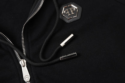 PP Skull Logo Jacket Hoodie