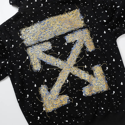 OFF Logo Print Hoodie