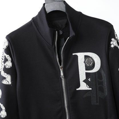 PP Skull Hoodie Jacket Suit