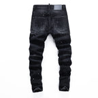 DSQ2 Jeans Black Ripped