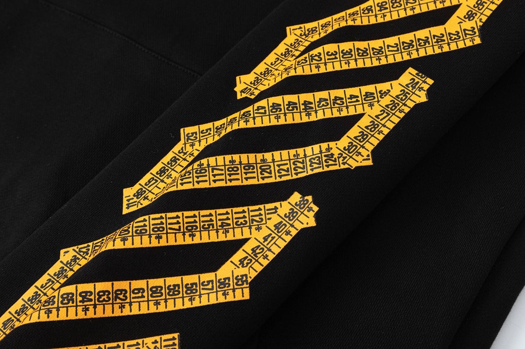OFF Logo Print Hoodie