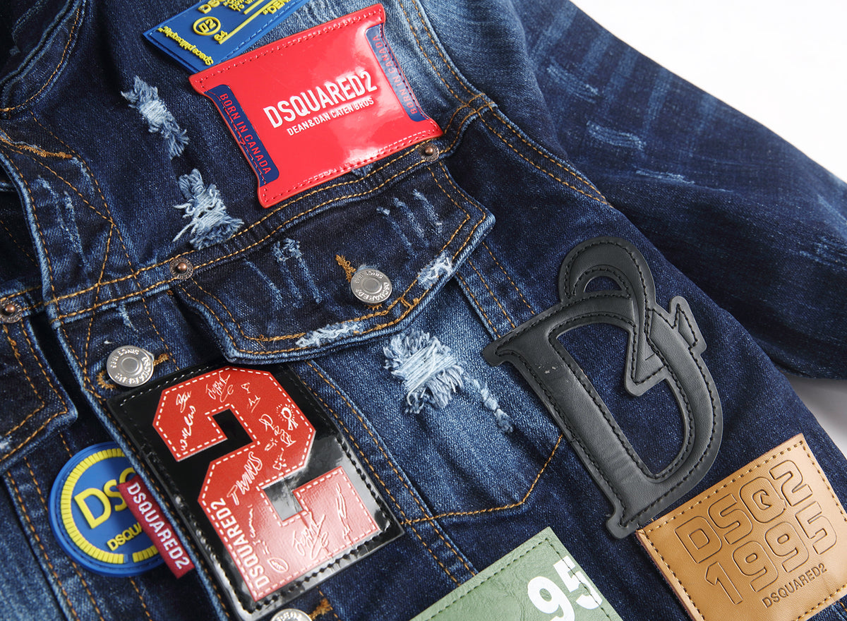 DSQ2 Stamp Denim Jacket