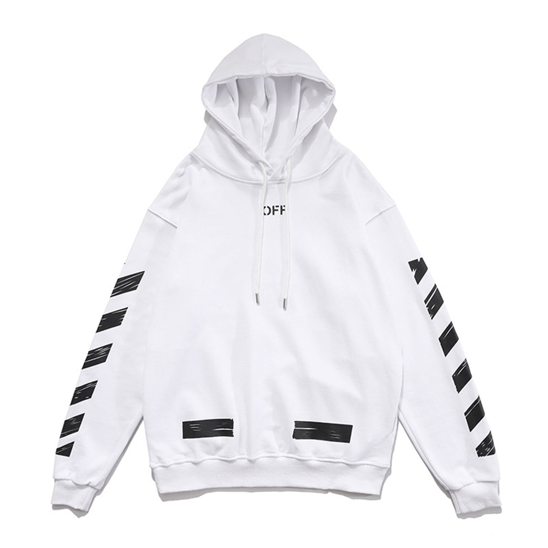 OFF Logo Print Hoodie