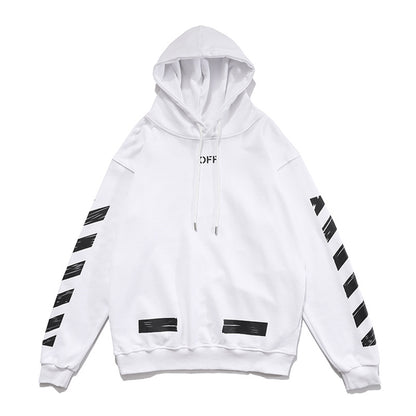OFF Logo Print Hoodie