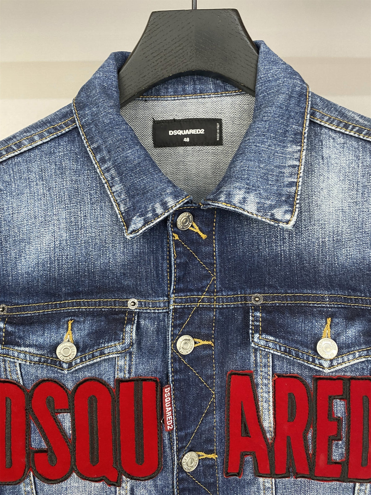 DSQ2 Maple Leaf Denim Jacket