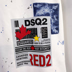 Dsquared2 Graffiti Poster Cotton Sweatshirt