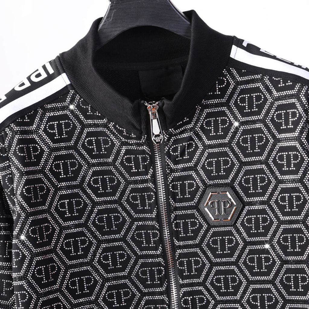 PP Skull Hoodie Jacket Suit