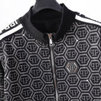 PP Skull Hoodie Jacket Suit