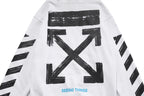 OFF Logo Print Hoodie