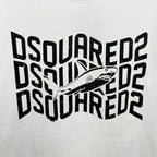 Dsquared2 Shark Logo Cotton T-shirt