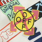 OFF Logo Print Hoodie