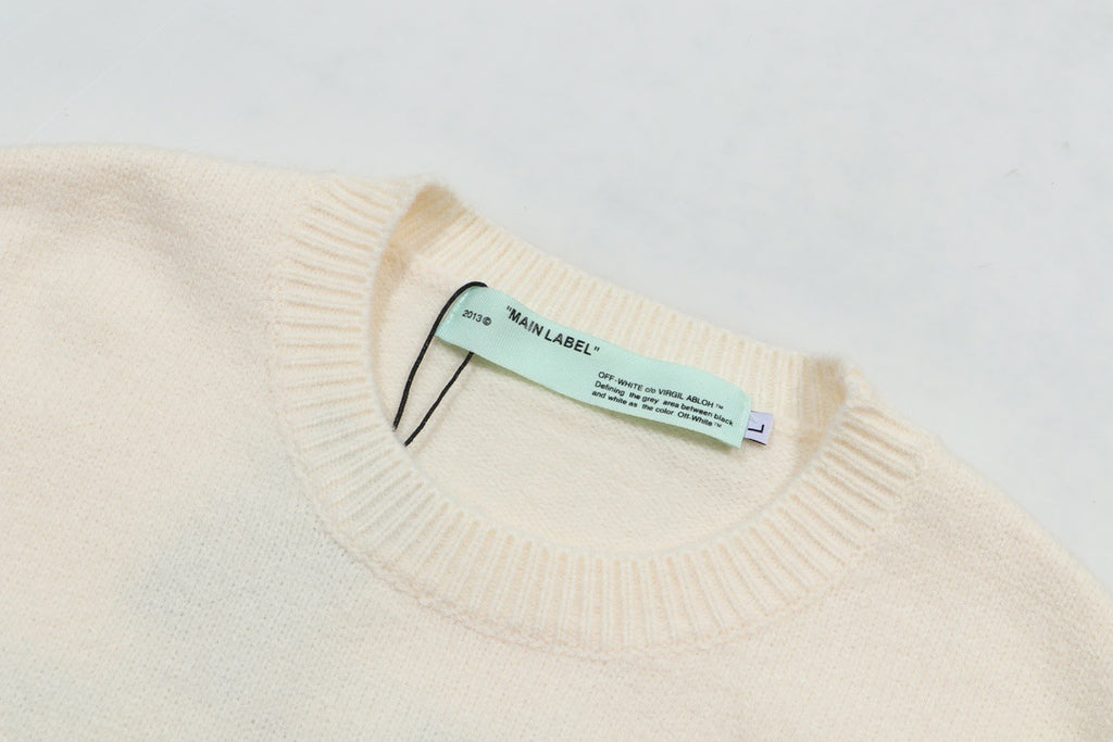 OFF LOGO Sweater