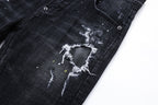 DSQ2 Jeans Black Ripped