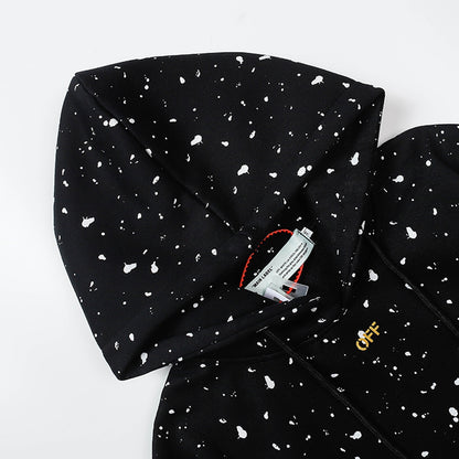 OFF Logo Print Hoodie
