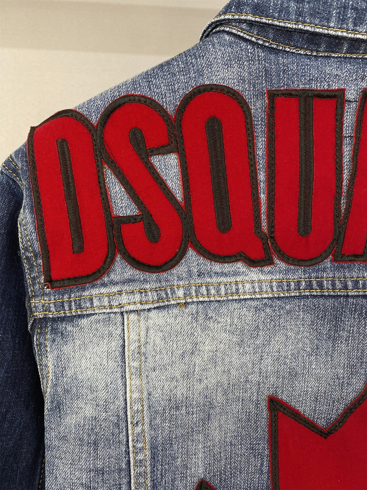 DSQ2 Maple Leaf Denim Jacket