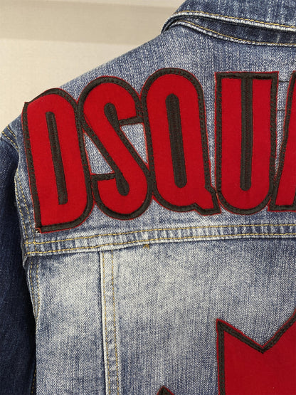 DSQ2 Maple Leaf Denim Jacket