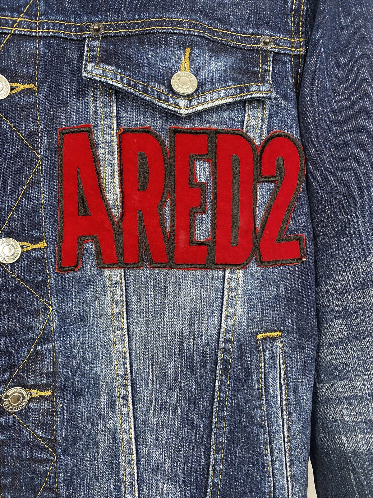DSQ2 Maple Leaf Denim Jacket