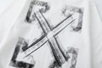 OFF Logo Print Hoodie