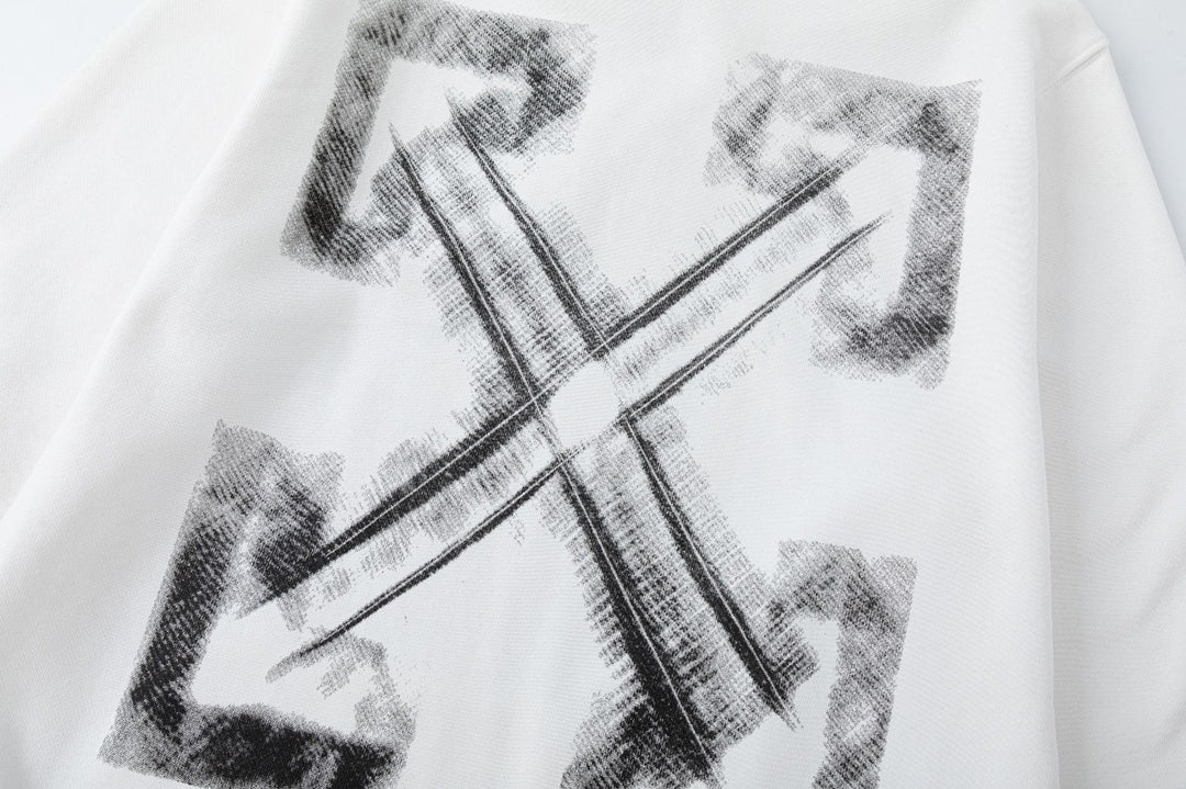 OFF Logo Print Hoodie