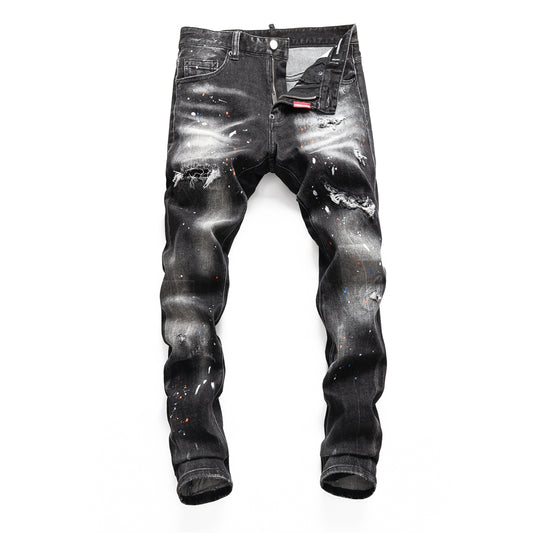 DSQ2 Jeans Ripped Black