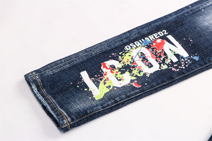 DSQ2 2025SS New Print Jeans