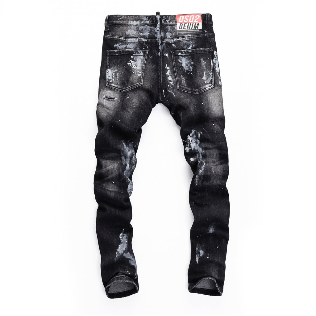 DSQ2 Jeans Ripped Black