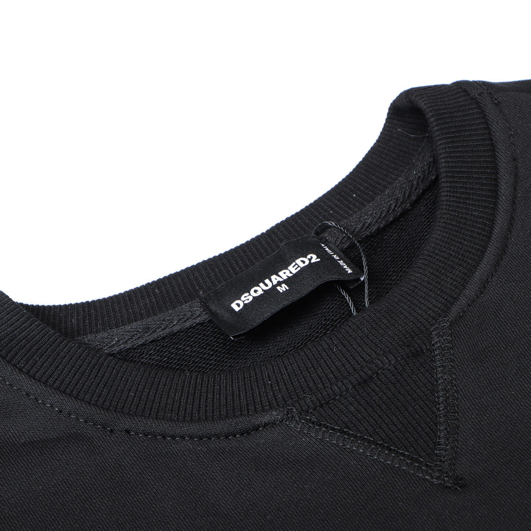 Dsquared2 Graffiti Dog Cotton Sweatshirt