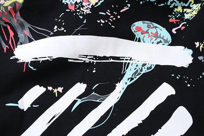 OFF Logo Print Hoodie