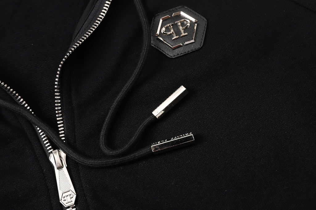 PP Logo Hoodie Jacket Suit