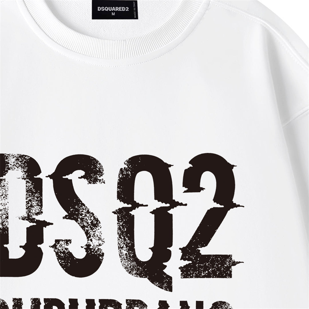 DSQ2 Sweatshirt Letter