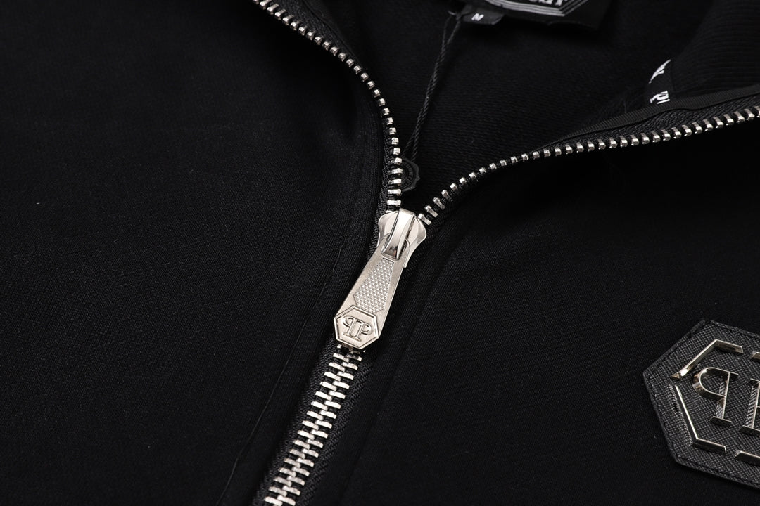 PP Logo Hoodie Jacket Suit