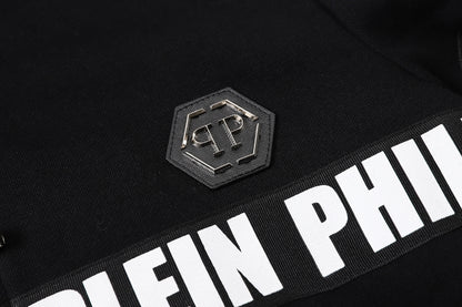 PP Logo Hoodie Jacket Suit