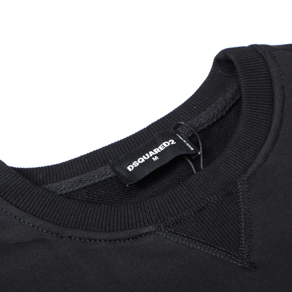 Dsquared2 Font Logo Cotton Sweatshirt