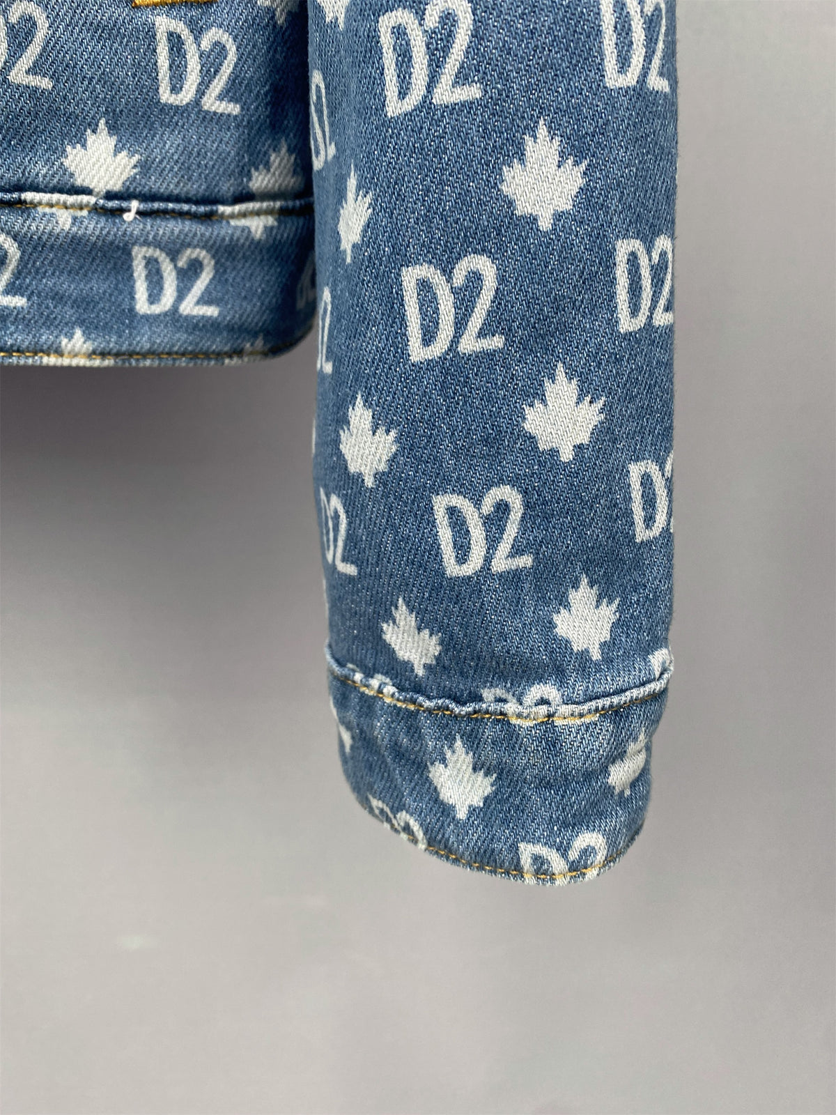 DSQ2 Maple Leaf Denim Jacket