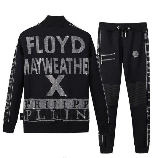 PP Skull Hoodie Jacket Suit