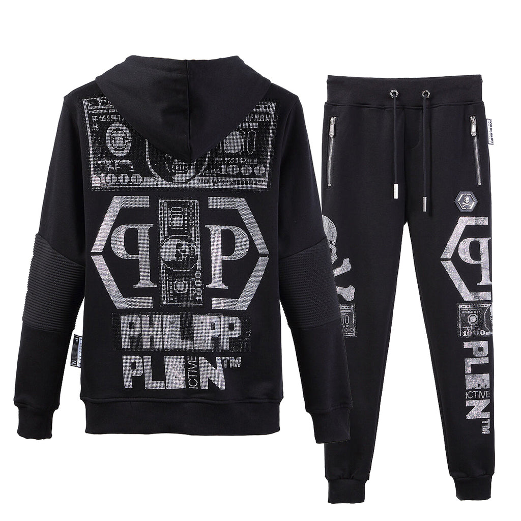 PP Skull Hoodie Jacket Suit