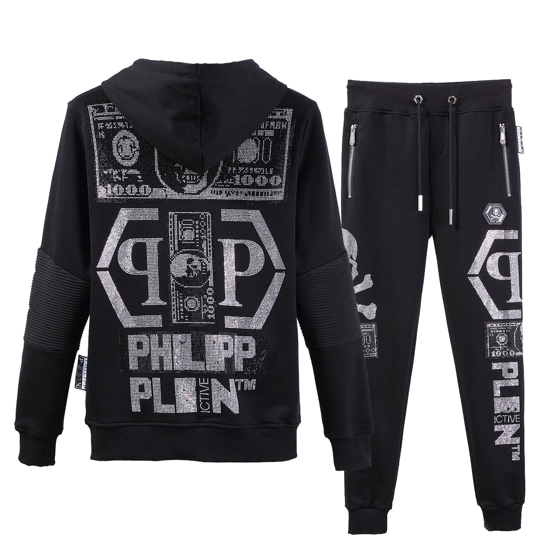 PP Skull Hoodie Jacket Suit