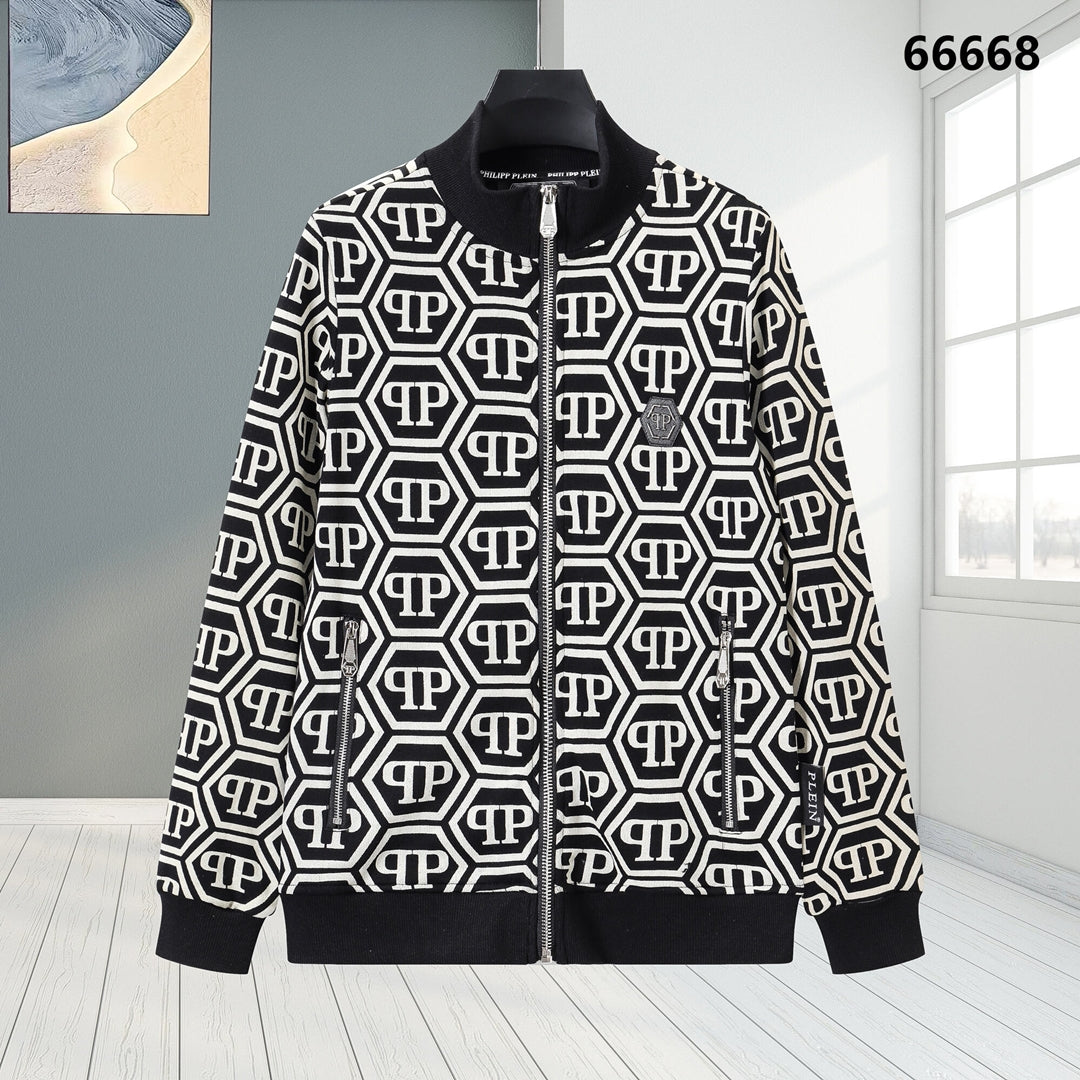 PP Skull Hoodie Jacket Suit