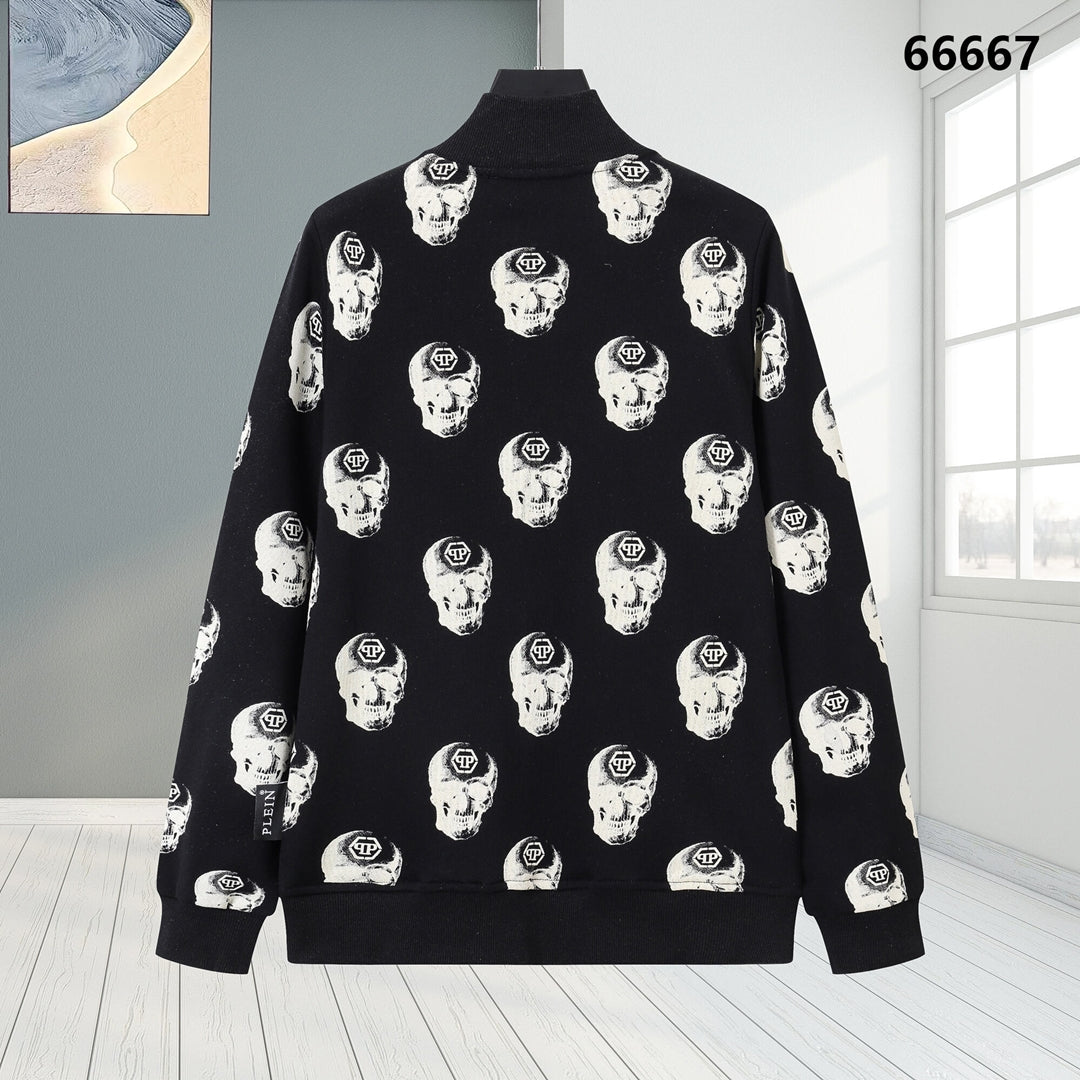 PP Skull Hoodie Jacket Suit