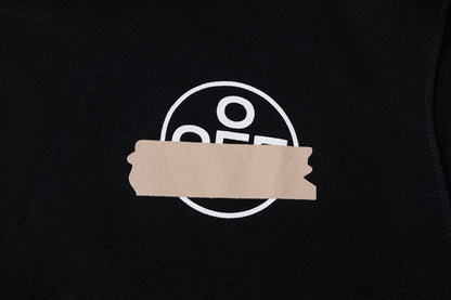 OFF Logo Print Hoodie