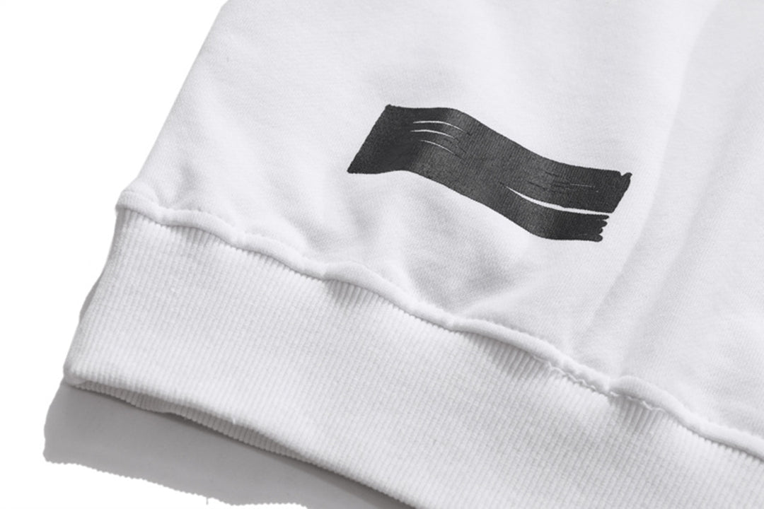 OFF Logo Print Hoodie