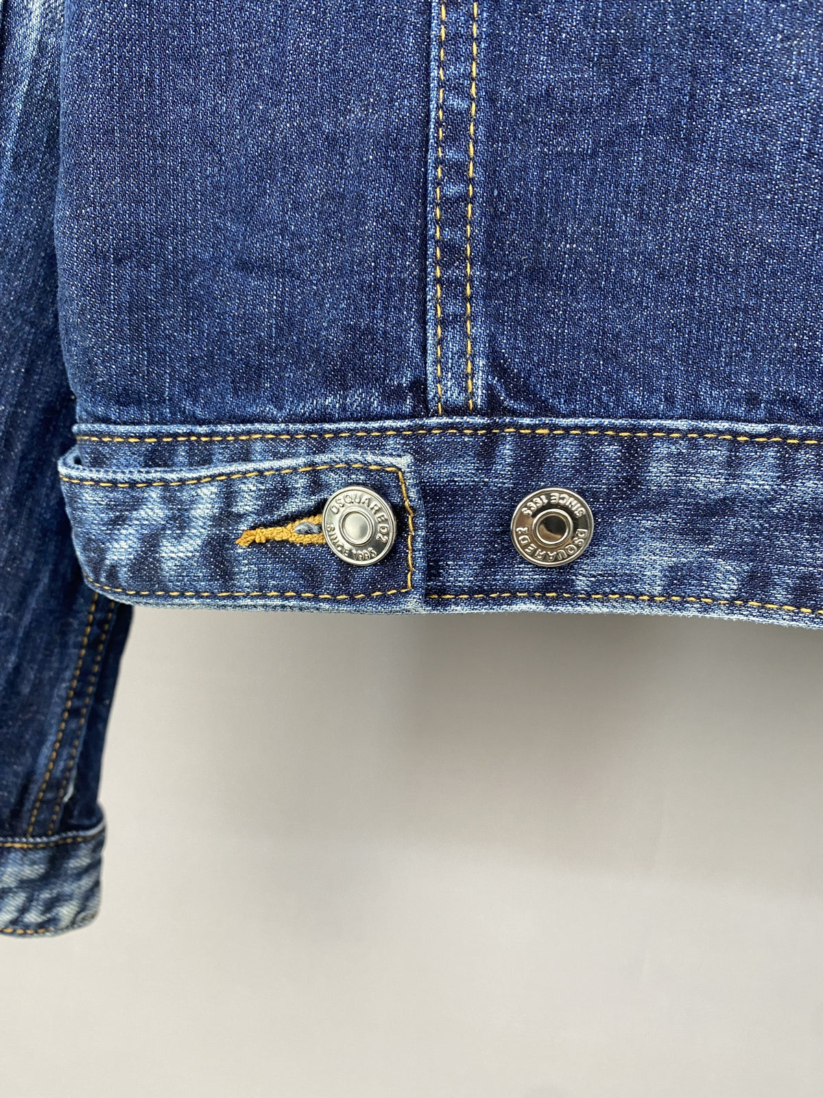 DSQ2 Maple Leaf Denim Jacket