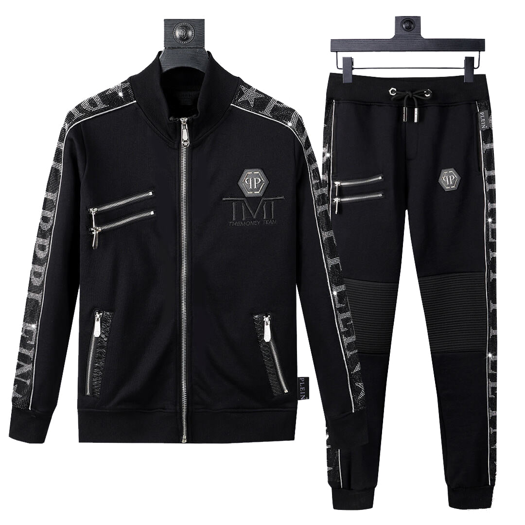 PP Skull Hoodie Jacket Suit