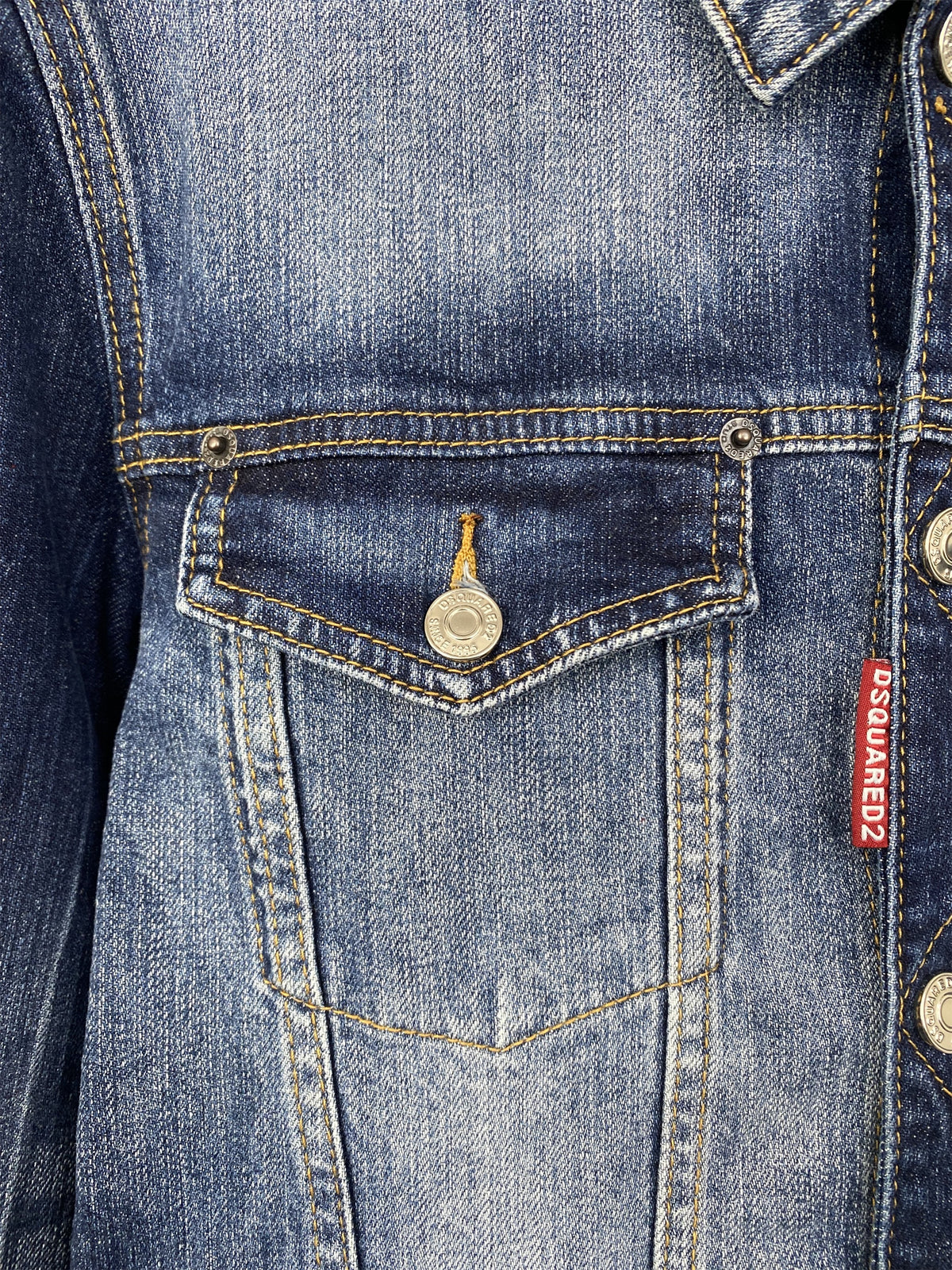 DSQ2 Maple Leaf Denim Jacket