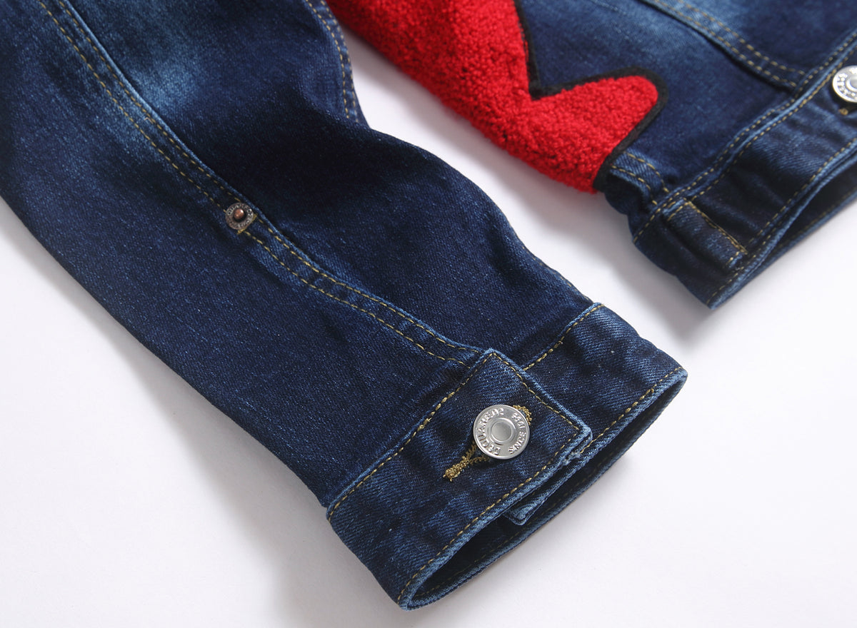 DSQ2 Maple Leaf Denim Jacket
