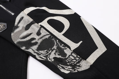 PP Logo Hoodie Jacket Suit