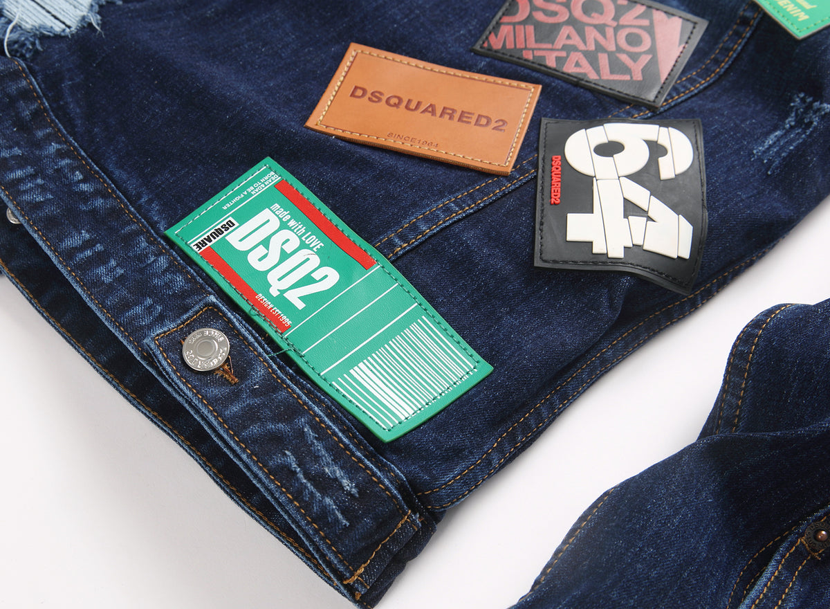 DSQ2 Stamp Denim Jacket