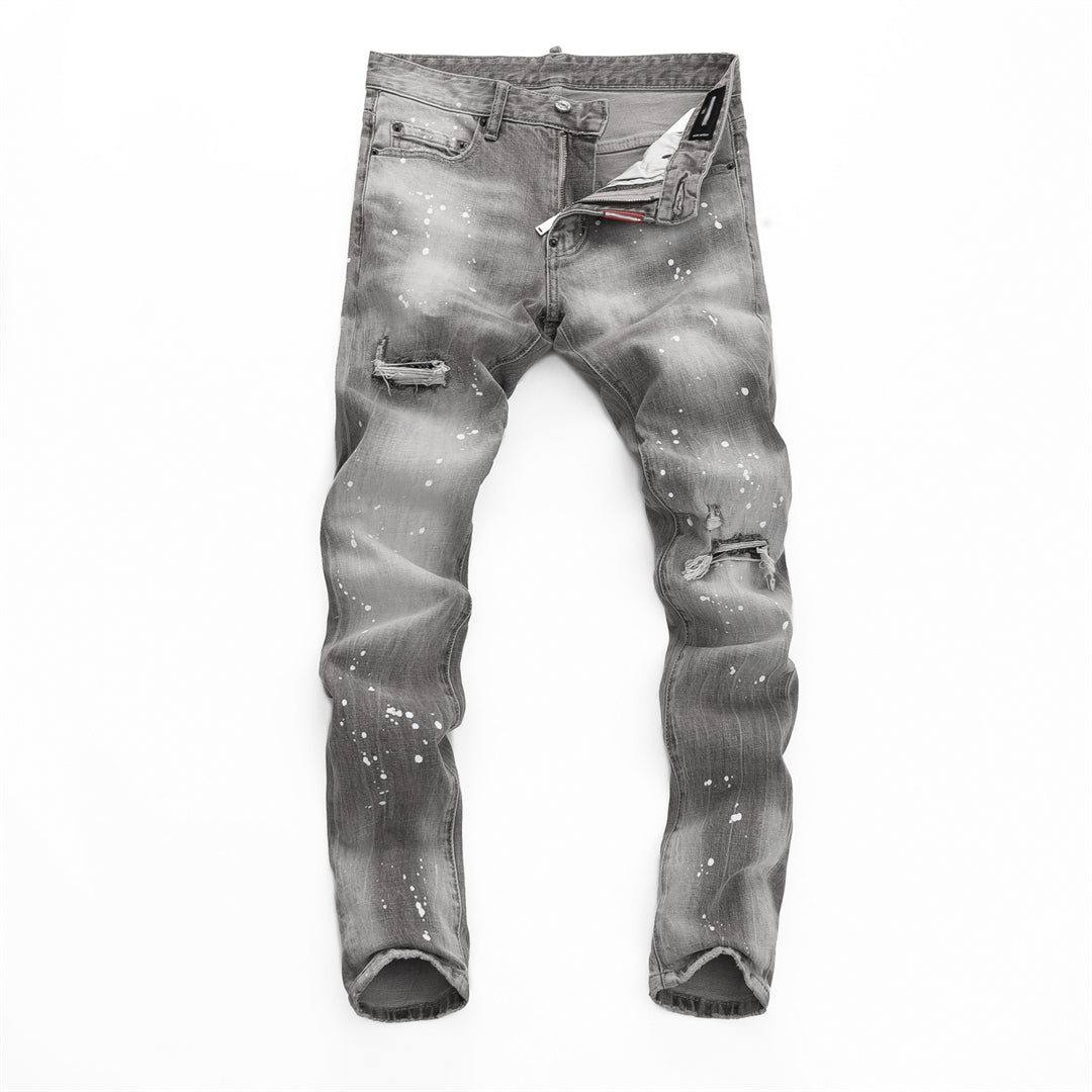 DSQ2 Jeans Ripped Gray