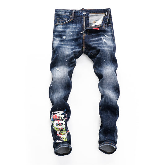 DSQ2 2025SS New Print Jeans