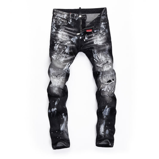 DSQ2 Jeans Ripped Black